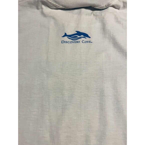 NEW Vintage Discovery Cove Dolphins Theme Park Orlando XL  SeaWorld Florida - Picture 5 of 7